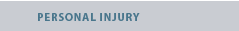 personal injury